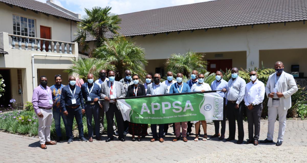 Participants of the first dialogue under APPSA Phase 2 on domestication of the SADC harmonized seed regulatory system.